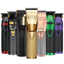 Hair Trimmer Professional Salon Oil Głowica stopniowa klapka elektryczna Electric Shaver Barbers 230612