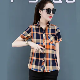 Hemd Korean Mody Women Button Up Hemd Elegante Frauen Baumwolle Blusen Frau Pink Hemden Blusas Mujer de Moda Frauen Tops