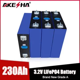 230AH LifePO4バッテリー3.2V 240AHリチウム鉄リン酸セルDIY 12V 24Vパックスーツボート銅バスバー税無料