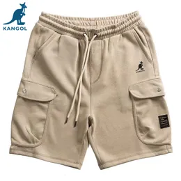 Shorts pour hommes marque été décontracté jeunesse multi-poches japonais Vintage tendance couleur unie pantalons de sport s 230612