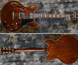 E S 335 E-Gitarre in Walnussfarbe