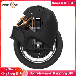 Scooter Original 2023 Upgrade 84V 1110Wh Pedal Pedal Pedal Atorping Atsorbing Międzynarodowy Wersja Kingsong S18 Elektryczne URICYCLE