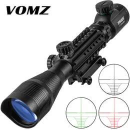 Vomz 4-12x50 Hunting Red Green Dot Scope Использование сетки регулируемая оптика.