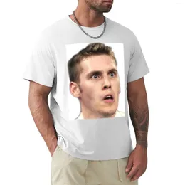 メンズポロスjerma985 TシャツブラウスティープレーンブラックTシャツ男性