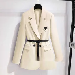 최고의 디자이너 브랜드 의류 저녁 식사 Dre Women 's Profeional Suit Women's Blazer Fashion Premium Blazer Plus Size Size 여성 탑 코트 재킷 무료 벨트