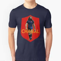 Erkek Tişörtleri Sebastien Chabal Vektör Kalkanı T Shirt 100% Pamuk Sebastien Chabal Deniz Kabası Caveman Rugby Fransız Rugby Fransa Les Bleus