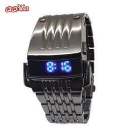 Other Watches Anime Theme buy Men Fashion LED watches Metal wristband wristwatches anime features Cartoon feature Iron Male Alarm clock 230612