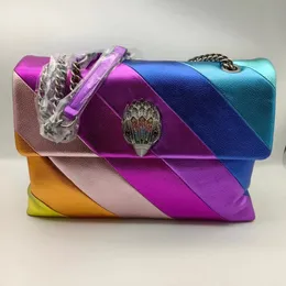 Kurt Geiger Tote Cross Body Rainbow Bag Luxurys Designer Ledermode Damen Herren Kosmetik Clutch Bag Toilettenartikel Geldbörsen Handtaschen Messenger Baguette Schultertaschen