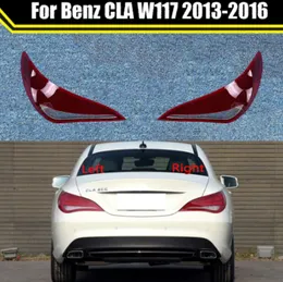 För Mercedes Benz Cla W117 2013-2016 Bak bakre bakljus Skal Bromslampor Skal ersättning Auto bakre skal TAILLAMP LAMPSHADE