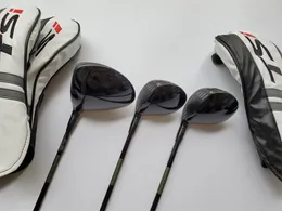 Andra golfprodukter varumärke TSI2 TSI3 Wood Set Driver Fairway Woods R S SR X Flex Graphite Shaft Head Cover Inkluderad 230612