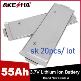 Nya 20st/Lot 3.7V SK 55.6Ah Litiumjon Batterifattor 5C Current 58AH Assembly 60V 72V 55AH Electric Scooter Bicycle Battery Battery