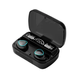 Auricolari wireless M10 Auricolari Bluetooth da gioco BT5.1 Cuffie con controllo touch completo Microfono incorporato Connessione automatica immersiva Le migliori cuffie sportive per palestra intelligente