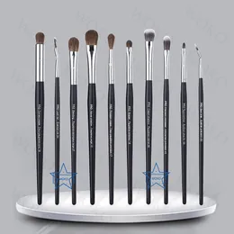 Strumenti per il trucco Pennelli per ombretto Professional Shadow Shader Eye Set Liner Smoky Tapered Gel Tool 230612