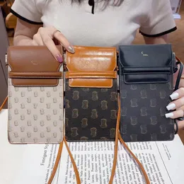 Designer Leather Crossbody iPhone Phone Bags Cases 15 14 13 12 11 Pro Max X XR XS 7 8 plus Samsung S20 S21 S22 S23 Ultra Note10 Note20 Plus Card Wallet Handbag Bag Purse