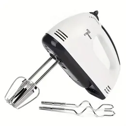 1pc Electric Hand Mixer, 7-Speed Hand-Held Egg Beater Whisk Breaker, Electric Mixer, Home Appliances Stirrer, Electric Food Mixers, Kitchen Bowl Aid Whisk Mixing
