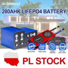 Batteria LiFePO4 280AH per accumulo di energia solare Sistema 48V 15KW Batterie ricaricabili prismatiche LiPO fosfato 12V 24V