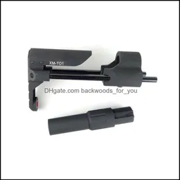 Altri accessori tattici Gear Pdw Xm-T01 Giocattolo in plastica Stock Gel Blaster Upgrade Extended Upgr Dhg26304B