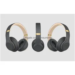 Kulaklık Kulaklıkları ST3.0 Kablosuz Stereo Bluetooth Kulaklıklar Katlanabilir Kulaklık Animasyonu Damla Teslimat Elektroniği DHTCC