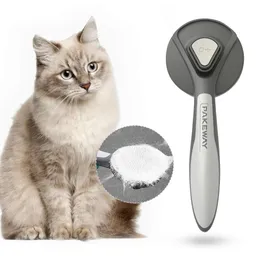 Preparação para animais de estimação Pet Selftering Ferramentas de escova de gato pente de gato para cães gatos de removedor de cabelo derramamento de massagem Acessórios Gatos Supplies