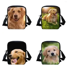 Borse da sera Modello di cane divertente Ragazze Kawaii School Zaini portatili piccoli per bambini Zaini casual regolabili Bolsos De Mujer