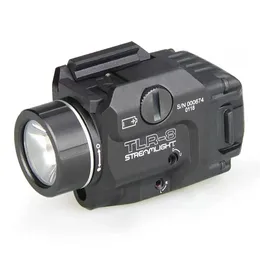 TLR-8 Taschenlampen Fullsize L R LED-Licht mit rotem Laservisier für die Pistolenjagd G17 19 SIG CZ TR8 Laser-Taschenlampe252l