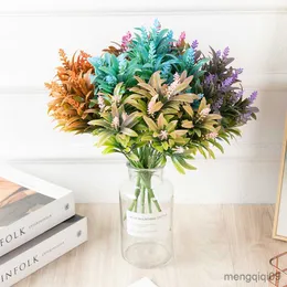 Fiori secchi Bouquet di fiori artificiali da 31 cm fiori artificiali economici adatti per la decorazione di feste di matrimonio all'aperto in famiglia R230612
