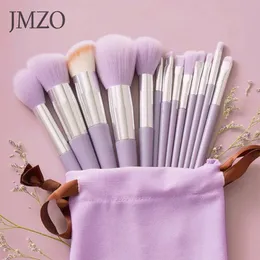 Narzędzia do makijażu 13PCS Soft pędzle Zestaw Zestaw kosmetyków Podkład Blush Powder Speakadow Kabuki Bending Make Up Brush Women Beauty 230613