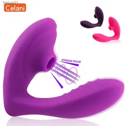 Vagina Sucker 10 Modes Dildo Vibrator Oral Sex Sucker Clitoris Stimulation Female Masturbation Erotic Sex Toys For Women Sexo