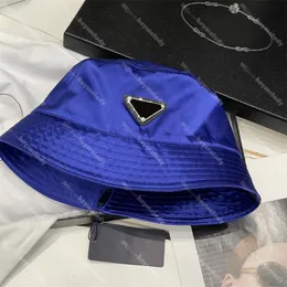 High Quality Pada Bucket Hats Brand Triangle Nylon Sun Hat Men Women Must Have Fisherman Hats