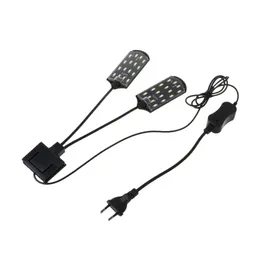 Lightings Aquarium-Licht, LED-Clip-Licht für Fische und Tanks, mit separatem Netzschalter, stromsparend, hohe Helligkeit, zwei Lichter an