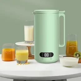 1 spremiagrumi, frullatore, macchina per il latte di soia, portatile domestico completamente automatico, interruttore di sicurezza per l'apertura del coperchio, controllo touch, estrattore di succo di frutta