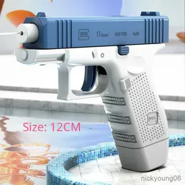 Gioco con la sabbia Divertimento con l'acqua Manuale Pistola per bambini Spruzzo automatico per ribordatura Pistola per bambini a raggio ultra lungo R230613