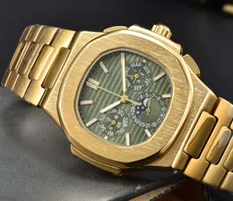 uomini Relogio Masculino orologi da polso di alta qualità Nuovo Mens nautilus 5740 Orologio al quarzo per uomo Top Luxury Brand Orologio cronografo Orologi di moda