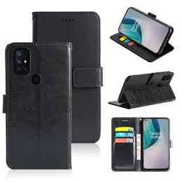 Leather Flip Cover Wallet Leather Case Magnetic Cover For OnePlus 9R ACE 2V 5G Nord 3 Nord CE Core Edition N200 9RT 10 Pro 5G ACE 2 Pro 10T CE3 lite