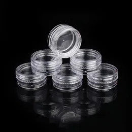 25g durchsichtige Plastikdosen Lidschatten Nagellack Pulver Kosmetikdosen Cremeflasche PET Plastikdose Nude Kosmetikbehälter Iuiqx