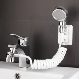 Badezimmer-Duschköpfe, Badezimmer-Waschtisch-Wasserhahn-Verlängerung, externer Duschkopf, Waschbecken, Wasserhahn, Wasserteiler, Bidet-Sprüher für Haarwaschen, Toilettenreinigung, 230612