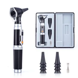 EAR CARE SUPPLY Professional Otoscopio 진단 키트 8 팁 가정 의사 Ent 내시경 LED 휴대용 Otoscope Cleaner P230612