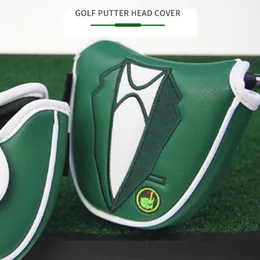 Inne produkty golfowe Putter Cover Funny Green Jacket Sports Process Practical High-end Golfing Headcover Semicricle Golf Covers 230612