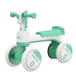 Baby Balance Bike para 1 ano de idade 4 rodas andador sem patinete com música bicicletas leves para 12-36 meses meninos meninas