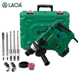 Hamer Laoa 32 mm wielofunkcyjny elektryczny młot młotek młot 1200 W Demolition Hammer Impact Drill dla gospodarstwa domowego