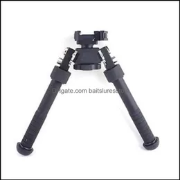 Diğerleri Taktik Aksesuarlar Dişli 20 PCS Açık havada 65 9 inç ayarlanabilir 20mm Rail Tüfek Bipod Hızlı Defach Montaj Damlası Damlası DELI369266W