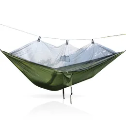 Hammocks Ultra-büyük 300cm Hammock Anti-Mosquito Hammock Net Hammock Kapalı açık hava kampı için