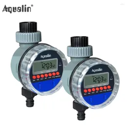 Vattenutrustning 2st Electronic LCD Display Home Ball Valve Water Timer Garden Irrigation Controller System