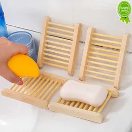 Neue Tragbare Seifenschalen Natürliche Holz Seife Tray Halter Gericht Lagerung Bad Dusche Platte Hause Badezimmer Waschen Seife Halter Organizer