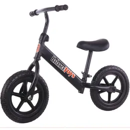 Kids Riding Bike Children's Balance Car 2-6 Years Old Baby Scooter 12-Inch Non-Pedal Scooter Riding Toy