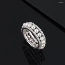 Кластерные кольца Apaison 2023 Корейская мода Сверкающе