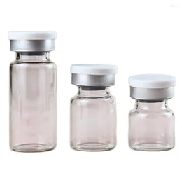 Aufbewahrungsflaschen 3 ml, 5 ml, 7 ml Penicillin gefriergetrocknetes Pulver Flasche Bajonett ätherisches Öl Separate Fläschchen Kosmetikverpackungsbehälter