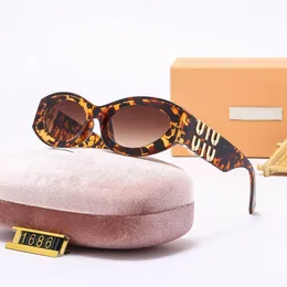 Designer Glimpse Oval Sunglasses for Men Women Luxury Eyewear Cat Sunglasses Polarized Top Fashion Eyewear Gold M Frame Sun Glasses Gafas with Pink Box