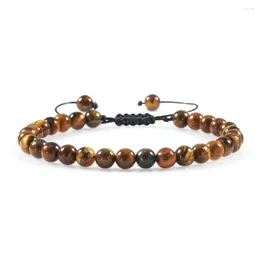 Strand 14 Styles Tiger Eye Stone Bracelets Beaded Handmade Rope Bracelet Wraded for Women Men Friends Homples Pulsers Pulseras