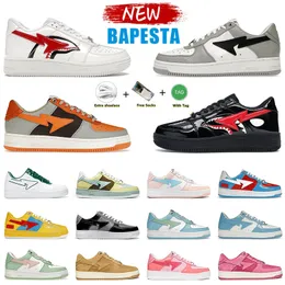 2023 Bapestas Designer Panda Low Schuhe White Lobster Shark Pink White Pine Green Freddy Kruger Chunky Dunky Grey Black Blue Herren Damen Trainer Sneakers GRÖSSE 36-45